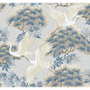 Sprig & Heron Wallpaper | Jeffrey Stevens