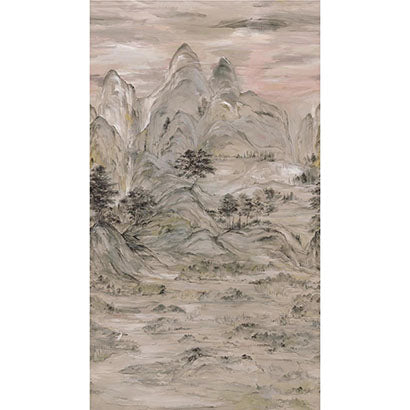 Christchurch Espresso Wallcovering | Jeffrey Stevens