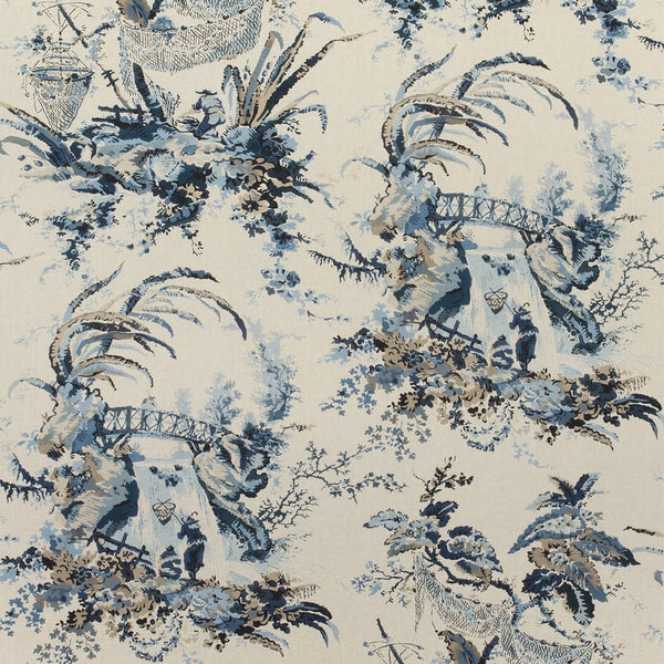 Moorea - Blue Fabric | Anna French