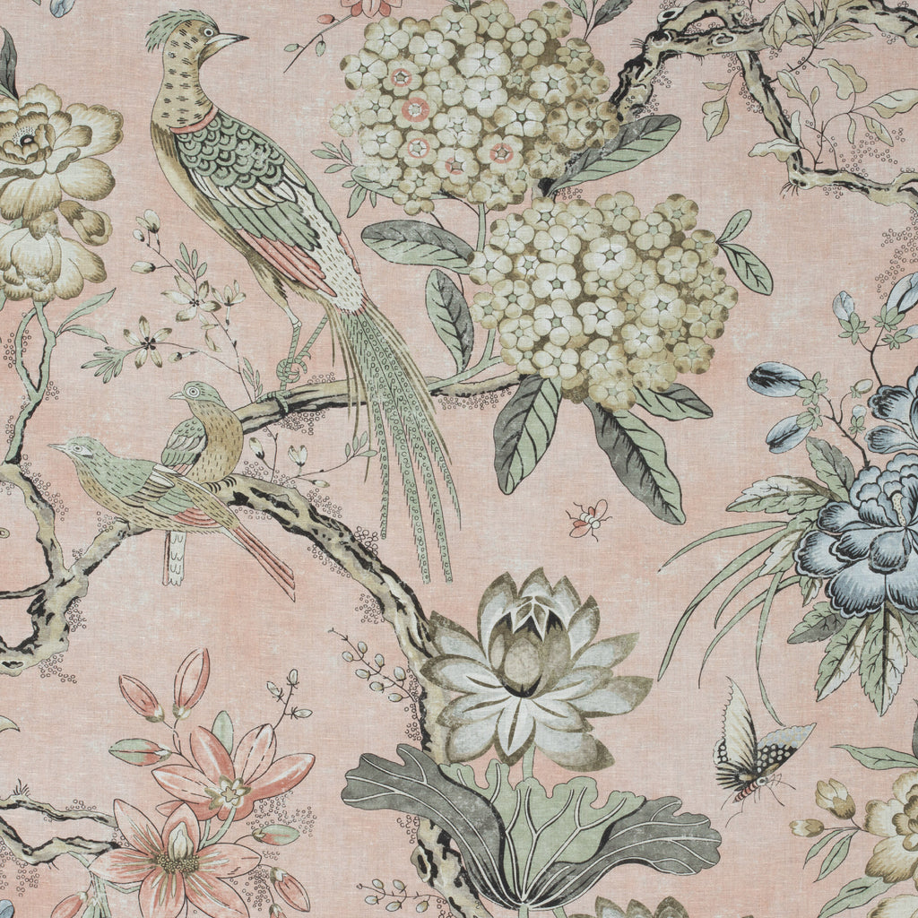 Villeneuve Wallcovering – Blush | Thibaut