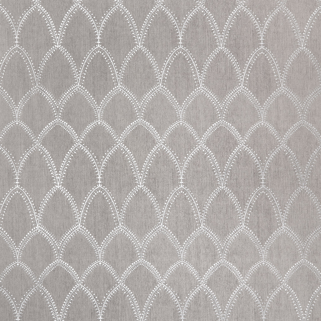 Burmese - Grey Wallcovering | Thibaut