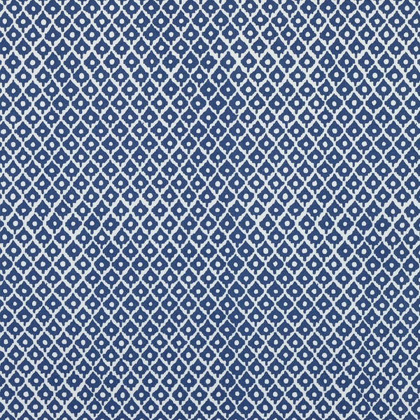 Petit Arbre - Navy on White Fabric | Anna French