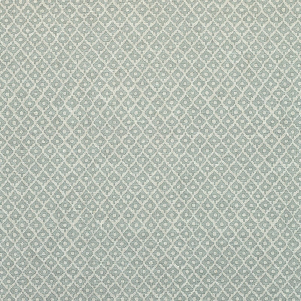 Petit Arbre - Spa Blue on Flax Fabric | Anna French