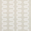 Herriot Way Embroidery Fabrics (af9639) – White on Flax | Thibaut