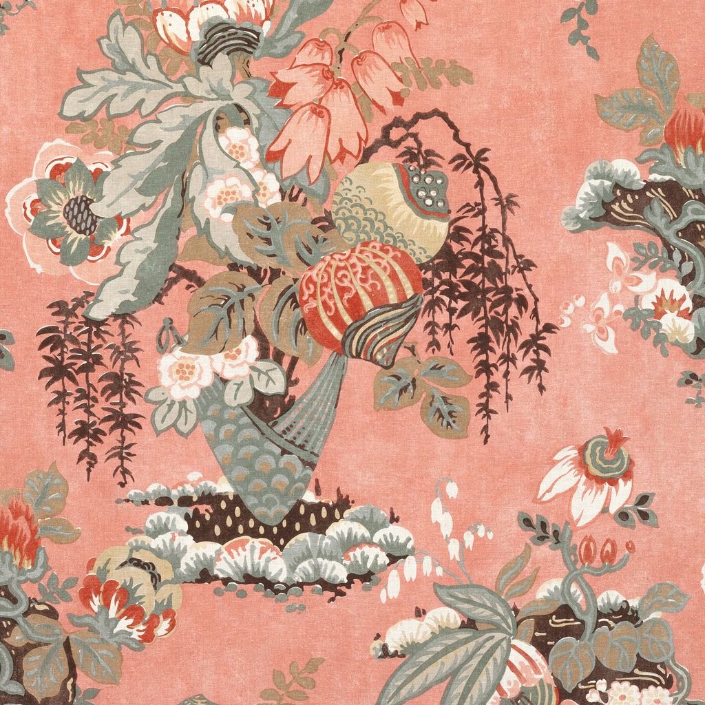 Fairbanks Fabrics (af9645) – Salmon | Thibaut