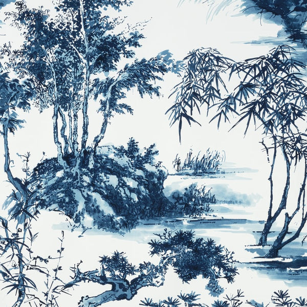 Kyoto - Navy Fabric | Anna French