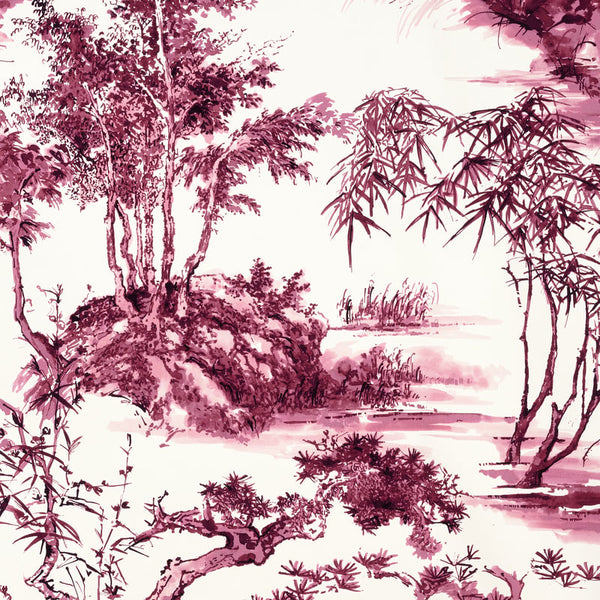 Kyoto - Fuchsia Fabric | Anna French