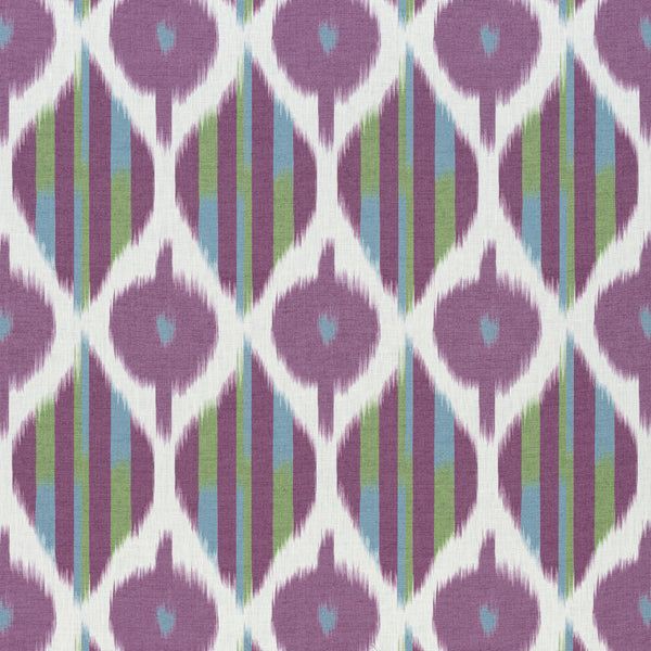 Kimono - Eggplant Wallcovering | Thibaut