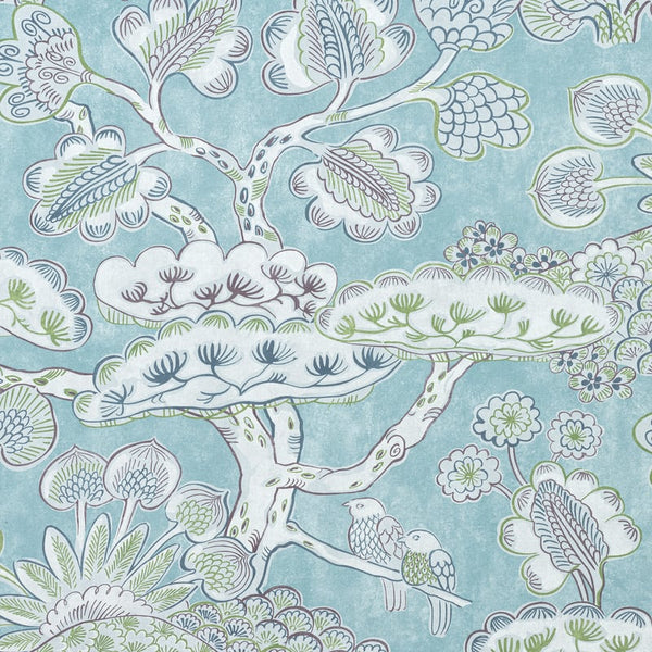 Tree House - Robin's Egg Robin's Egg Fabric | Anna French