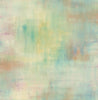 Malibu Pastel Wash Wallpaper - Contemporary Abstract - Rust, Metallic Gold, & Ocean Blue | Malibu Wallpaper