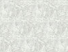 Malibu African Geo Wallpaper - Contemporary Floral - Metallic Silver & Off-White | Malibu Wallpaper