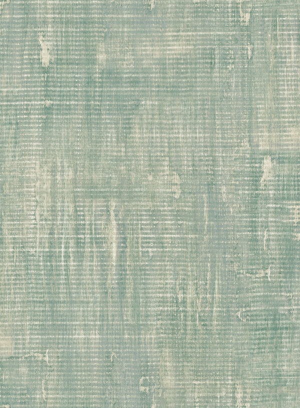 Imperial Linen Traditional Linen Metallic Pearl and Forest Green | Architectural Wallcoverings