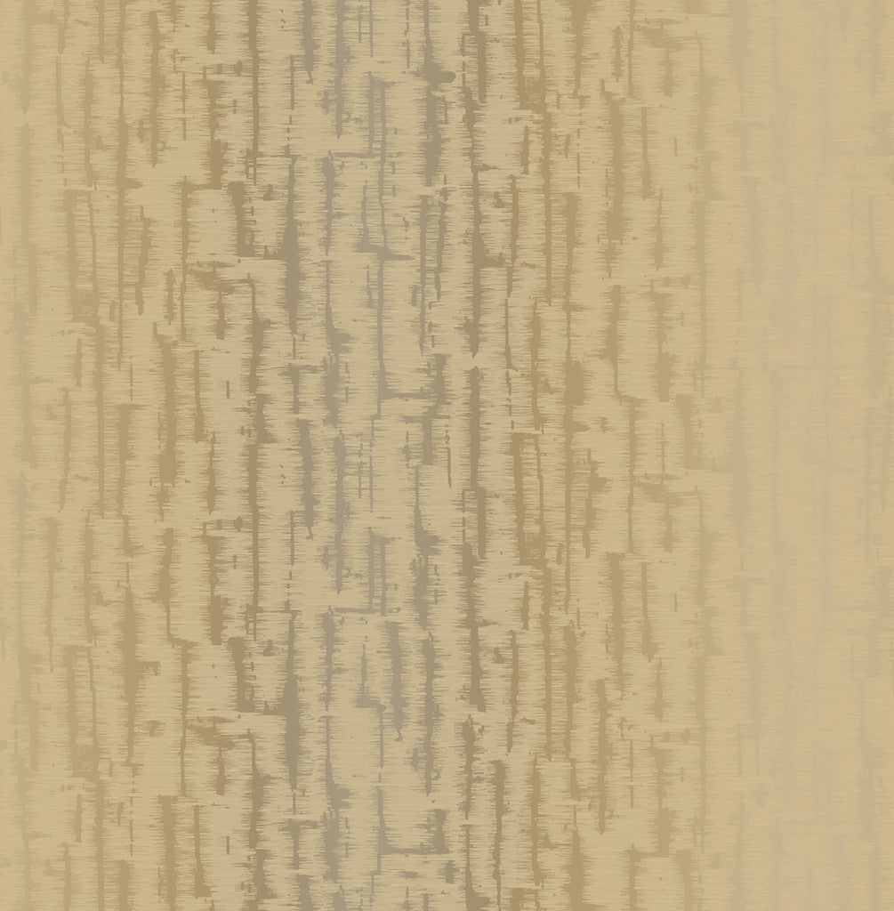 Malibu Koi Texture Wallpaper - Traditional Abstract - Metallic Gold and Taupe | Malibu Wallpaper