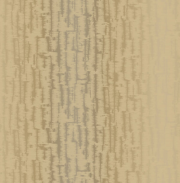 Malibu Koi Texture Wallpaper - Traditional Abstract - Metallic Gold and Taupe | Malibu Wallpaper