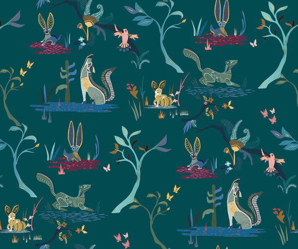 Iconic Village Fabric | Phillipe Romano Screen Prints