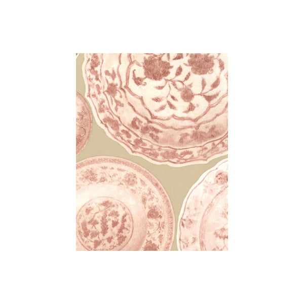 Cargo - Red | Kravet Couture | Andrew Martin Museum | Novelty Wallcovering Print