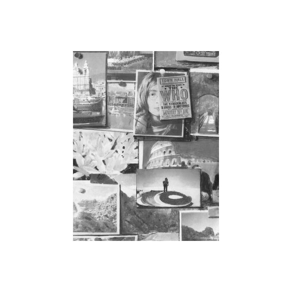 Pinboard - Charcoal | Kravet Couture | Andrew Martin Museum | Novelty Wallcovering Print