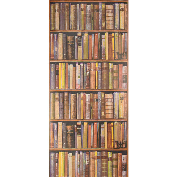 Library - Multi Plum | Kravet Couture | Andrew Martin Navigator | Novelty Wallcovering Print
