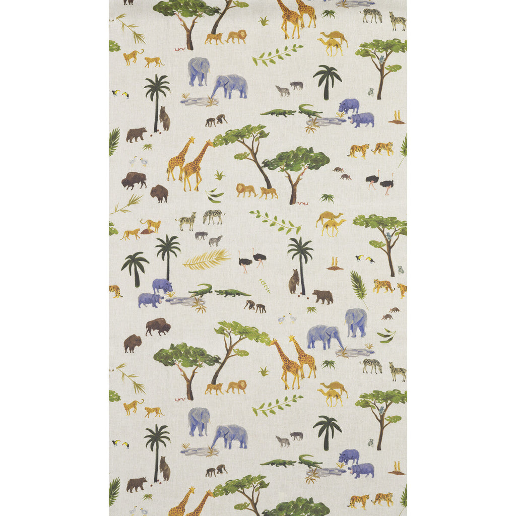 Animal - Multi Beige | Kravet Couture | Novelty Wallcovering Print