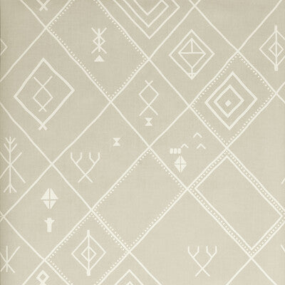 Berber - Desert Beige | Kravet Couture | Andrew Martin Casablanca |Global Geometric Wallcovering Print