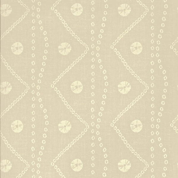 Sabra - Dusk Beige | Kravet Couture | Andrew Martin Casablanca |Geometric Novelty Wallcovering Print