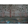 Lantern Parade - Midsummer Light Blue | Kravet Couture | Andrew Martin Kit Kemp | Animal/Insects Botanical & Floral Wallcovering Print