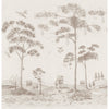 Mythical Land - Clay Taupe | Kravet Couture | Andrew Martin Kit Kemp | Animal/Insects Botanical & Floral Wallcovering Print