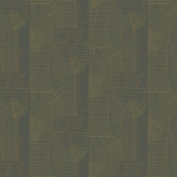 Andana Azul Oscuro, Azul Oscuro Wallcoverings | Tres Tintas