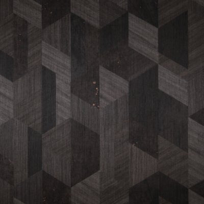 Cedar Wallcovering - Dark Gray Wallcovering | Arte International