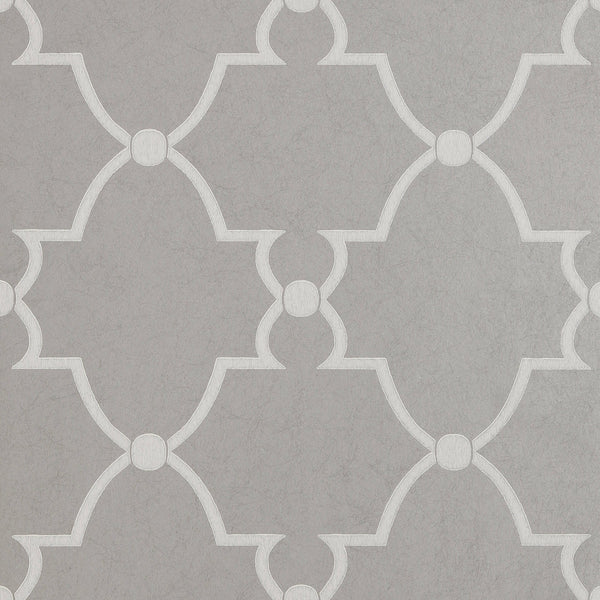 Lucian, Gray Wallcoverings | Thibaut