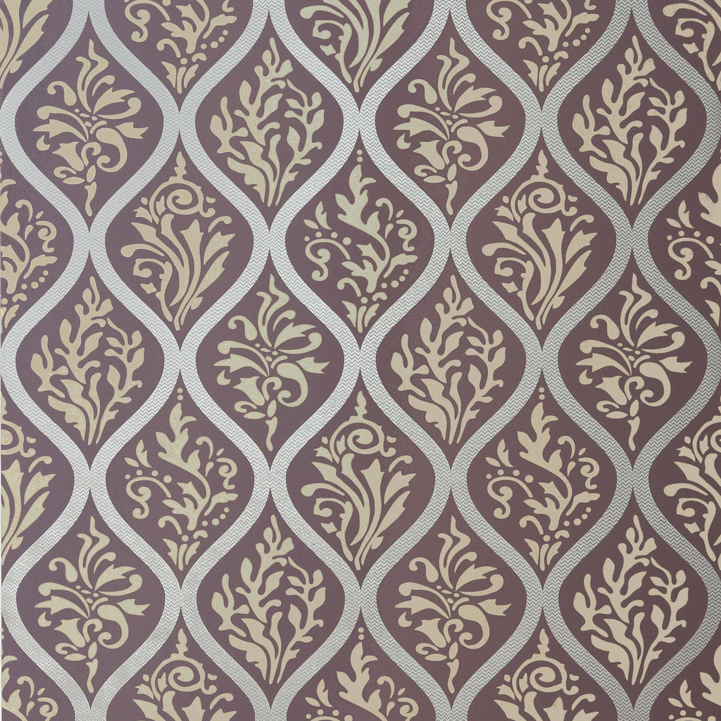 Francis, Metallic on Plum