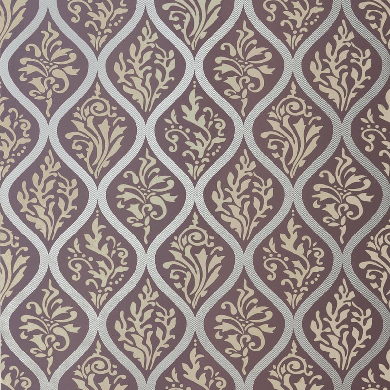 Francis, Metallic on Plum
