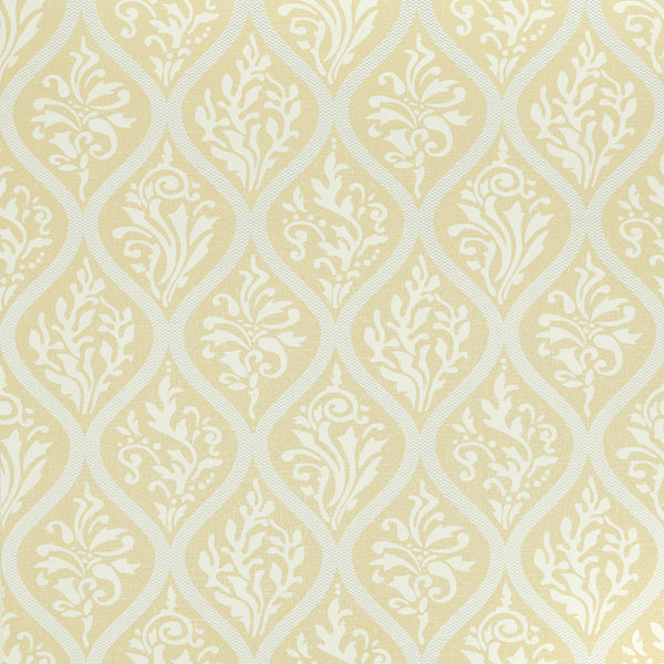 Francis, Metallic on Citrus Wallcoverings | Thibaut