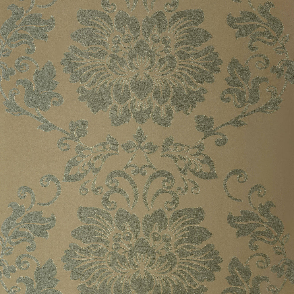 St. Germain, Teal on Metallic Gold