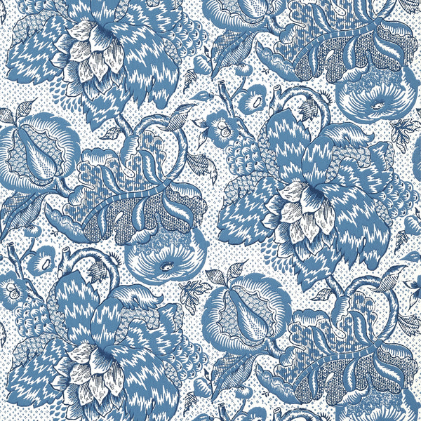 Westmont, Blue Wallcoverings | Thibaut