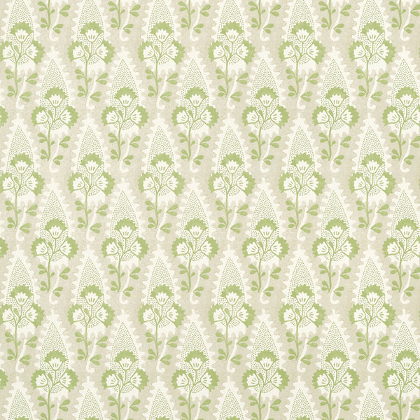 Cornwall, Green and Beige Wallcoverings | Thibaut