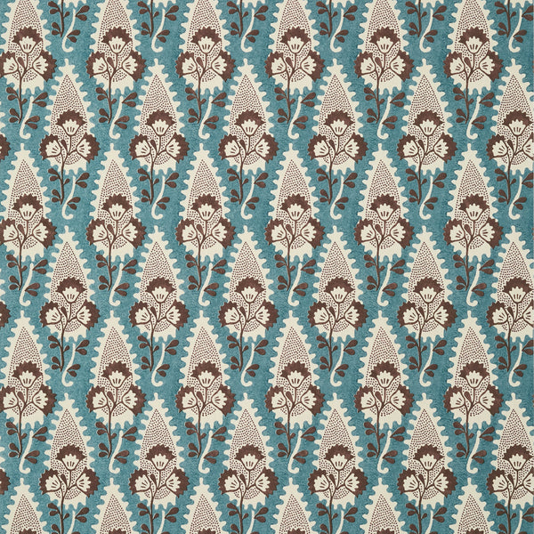 Cornwall - Brown and Slate Wallcovering | Anna French