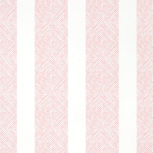 Clipperton Stripe, Blush Wallcoverings | Thibaut