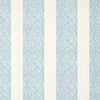 Clipperton Stripe, Blue on Natural