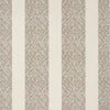 Clipperton Stripe, Brown on Natural