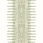 Javanese Stripe, Green and White