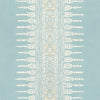 Javanese Stripe, Spa Blue