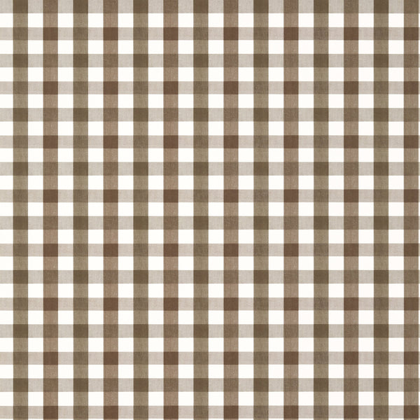 Saybrook Check, Brown Wallcoverings | Thibaut