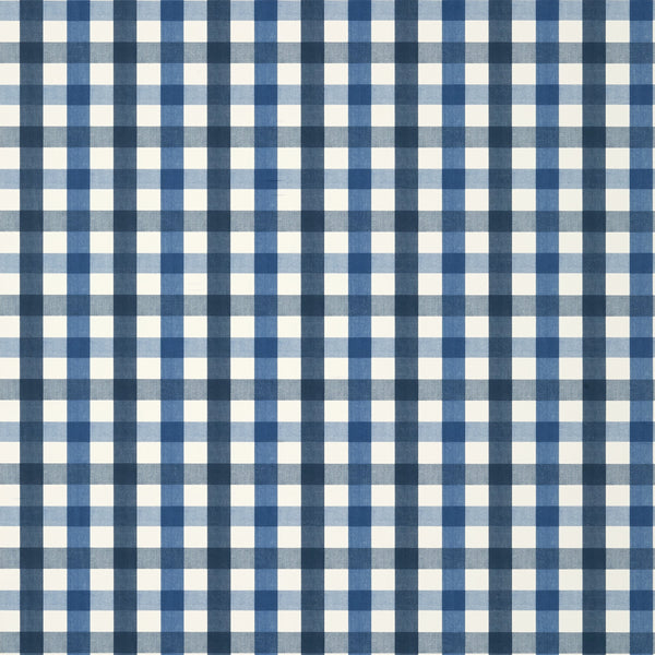 Saybrook Check, Navy Wallcoverings | Thibaut