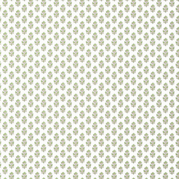 Saybrook Check - Green Wallcovering | Anna French
