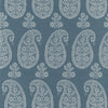 Campania Paisley, Steel Blue