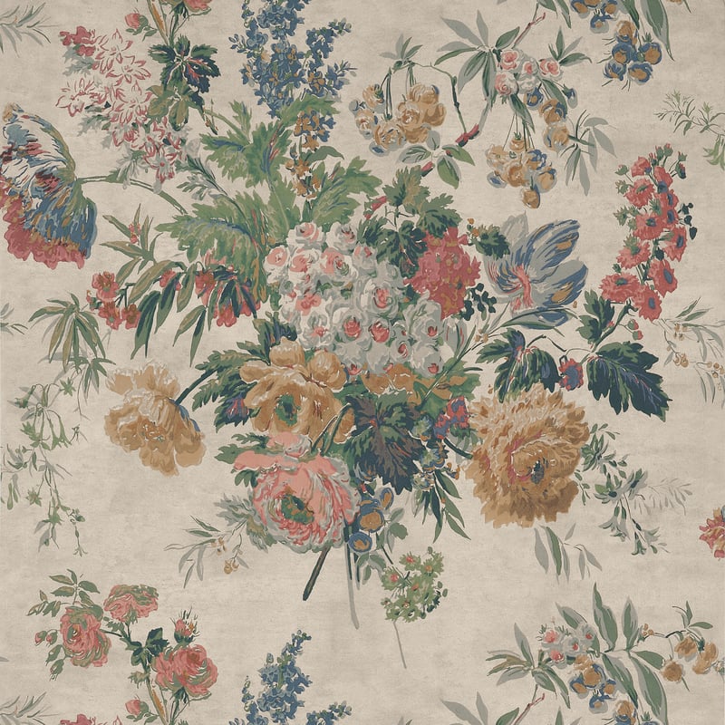 Garden Club, Apricot and Slate