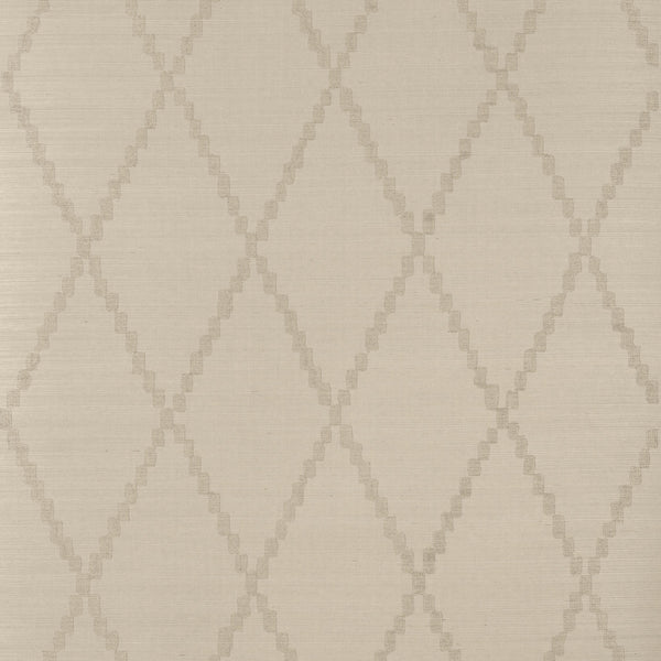 Ribbon Sisal, Cream Wallcoverings | Thibaut