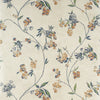 Edo Bloom, Apricot and Slate on Pearl