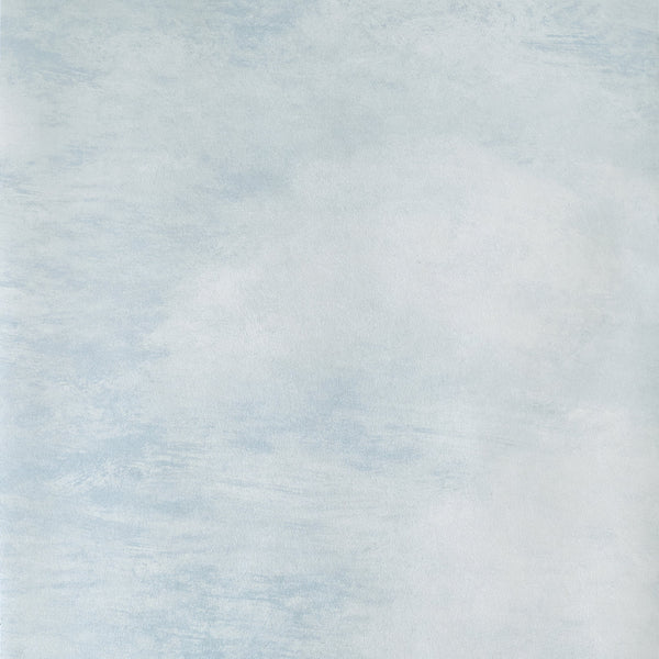 Cloud 9, Blue on Pearl Wallcoverings | Thibaut